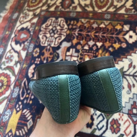 Stubbs & Wootton Chevron Black Gray Loafers, size 9.5 - Picture 6 of 6